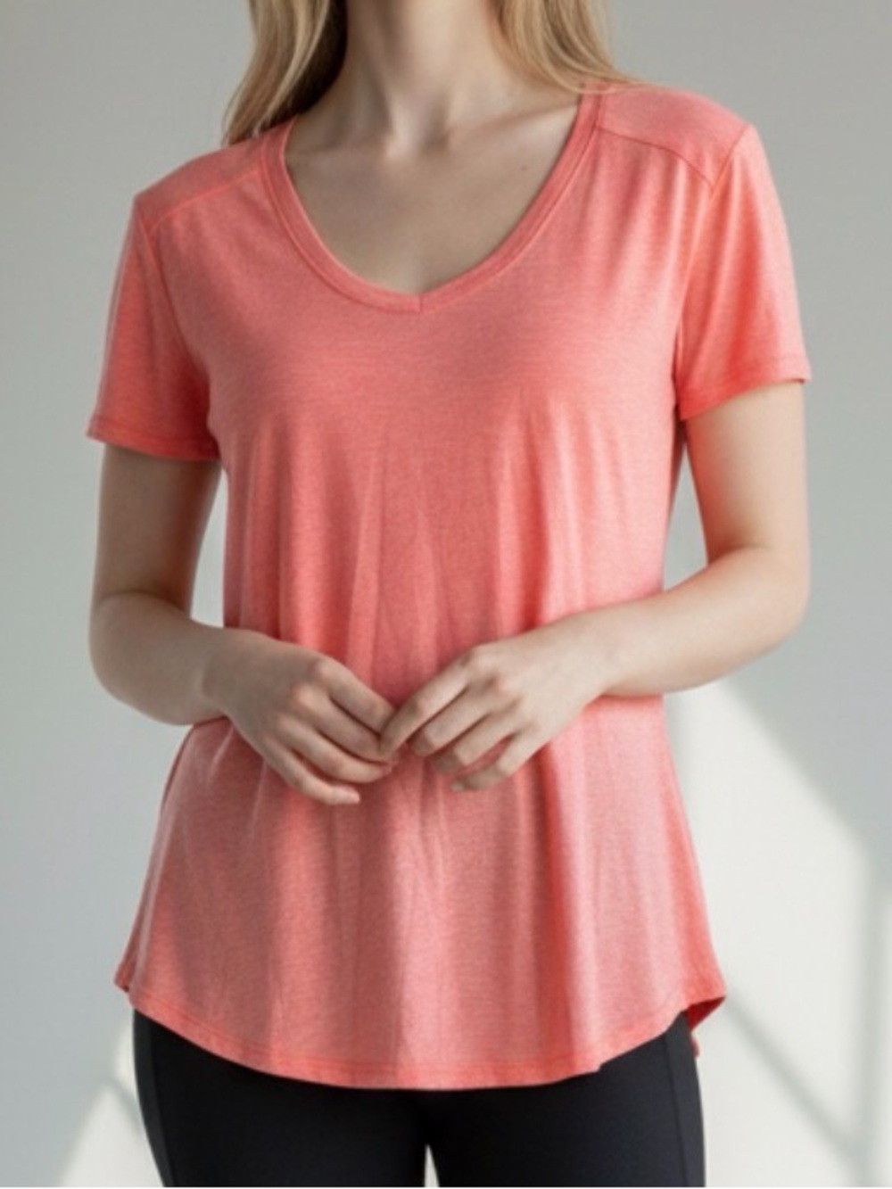 RBX Active Short Sleeve V-Neck Tee